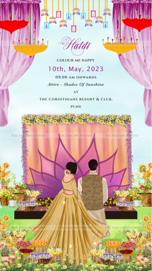 Aayushi & Satyam — Card 3