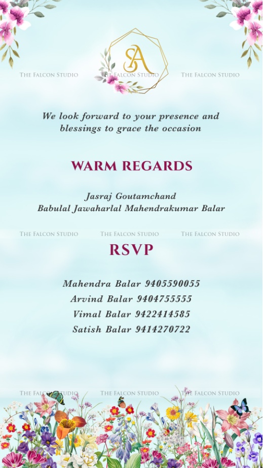 Aayushi & Satyam — Card 5