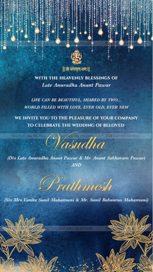 Vasudha & Prathmesh — Card 6