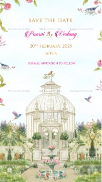 Poorvi & Vedang — Save The Date