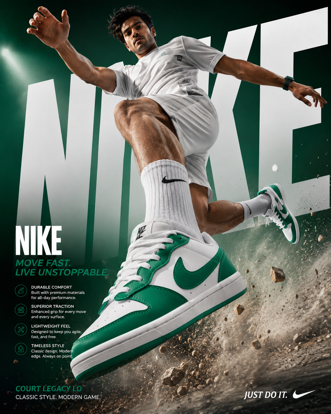 Nike Court Legacy Lo — Live Unstoppable — Product Posts