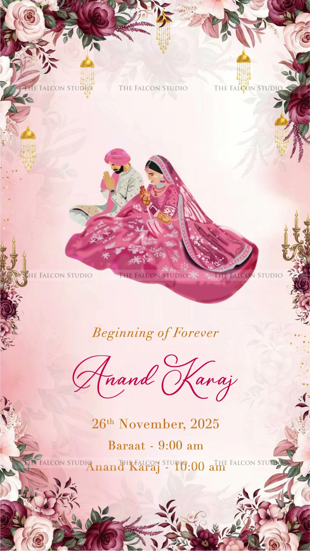 Anand Karaj — Beginning of Forever — Video Invites
