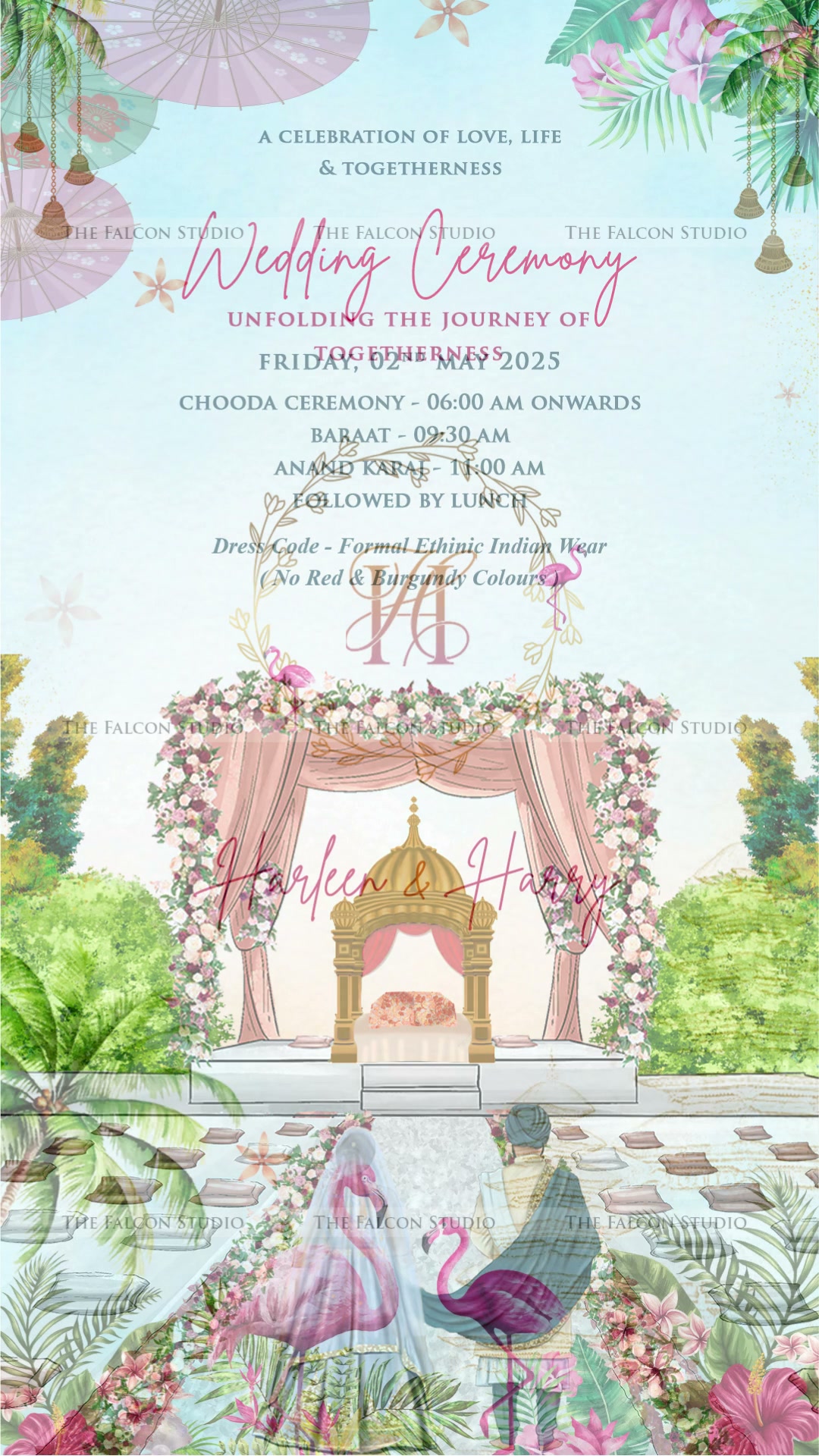 Harleen & Harry — Mandap Celebration — Video Invites